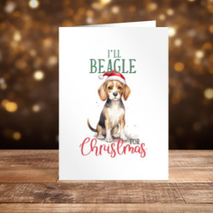 Cute Beagal-Glad helg är lustigt