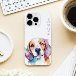 Cute Beagle Hund älskare Watercolor