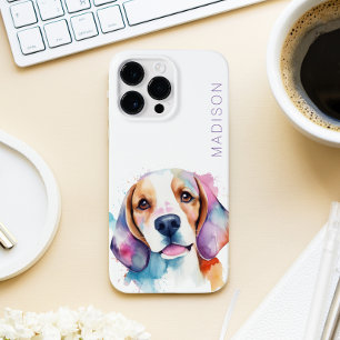 Cute Beagle Hund älskare Watercolor