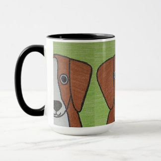 Cute Beagle-kaffe Mugg