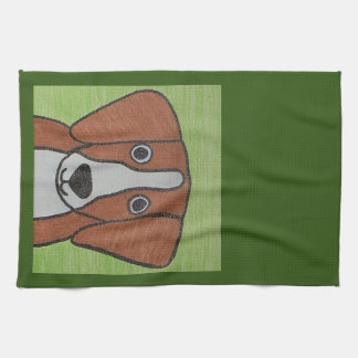 Cute Beagle Kitchen Towel Kökshandduk