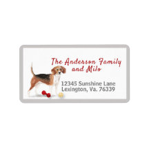 Cute Beagle Leksak Home Returadress