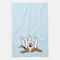 Cute Beagle Lycklig Tecknad hund Roligt Animal Lov