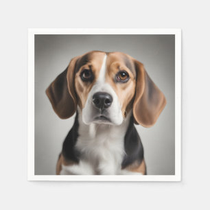 Cute Beagle Pappersservett
