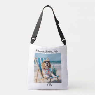 Cute Beagle Personalized Tote Bag Axelväska