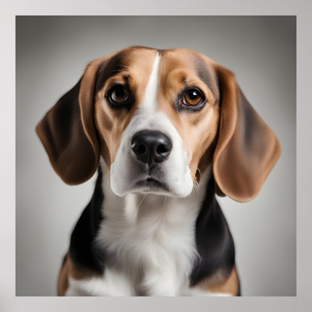 Cute Beagle Poster (Framsidan)