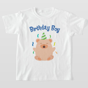 Cute Bear Birthday Boy Tröja