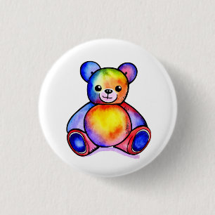 Cute Bear Coola Teddy-positiv Knapp