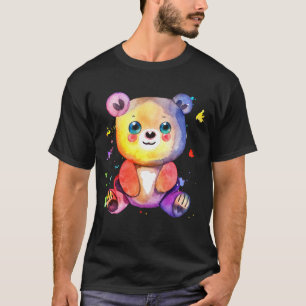 Cute Bear Coola Teddy-positiv T Shirt