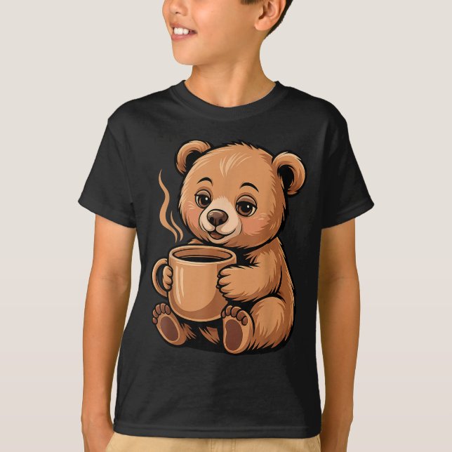 Cute Bear Design For Bear Lover And Bear  T Shirt (Framsida)
