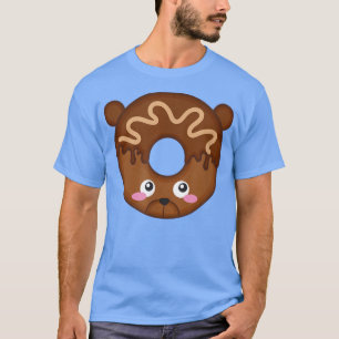 Cute Bear Donut Grizzly Donuts Bears Anime 539 T Shirt