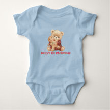 Cute Bear First Christmas