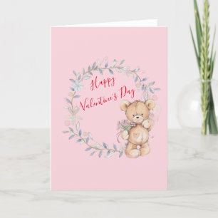 Cute Bear Helgkort