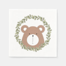 Cute Bear Napkins Pappersservett