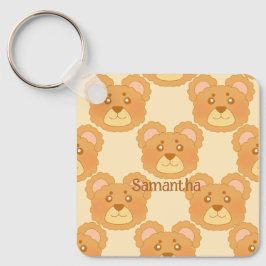 Cute Bear Nyckelring