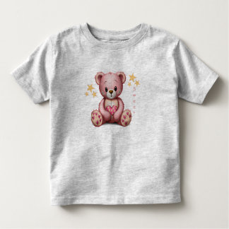Cute Bear Småbarn T-shirt
