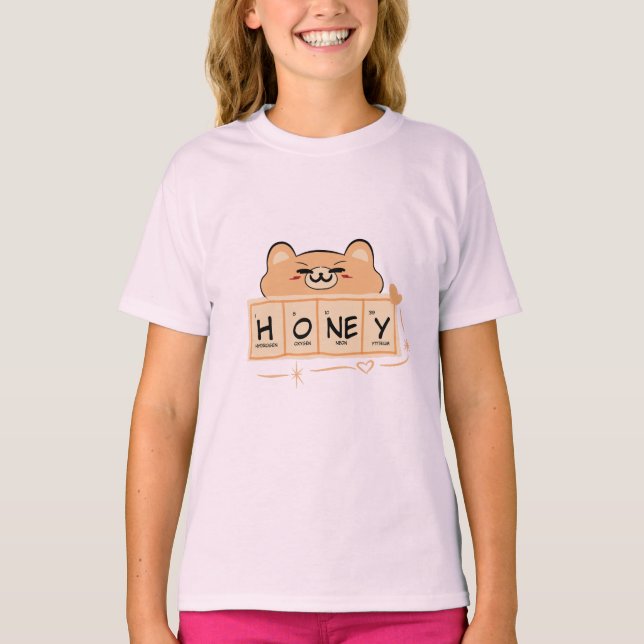 Cute Bear T-Shirt (Framsida)