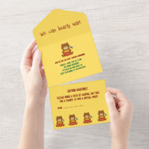 Cute Bear Theme Boy Shower