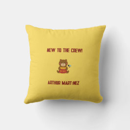 Cute Bear Theme Boy Shower Kudde