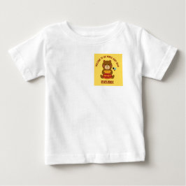 Cute Bear Theme Boy Shower T Shirt