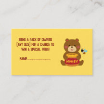 Cute Bear Theme Boy Shower