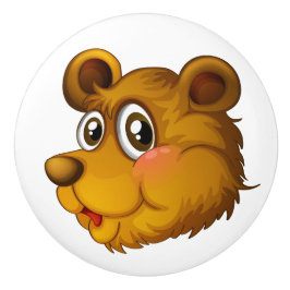 Cute Bear Unge Knobs Knopp
