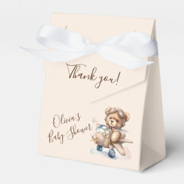 Cute Bear. Vi kan vänta tidigt på babyskor Presentaskar