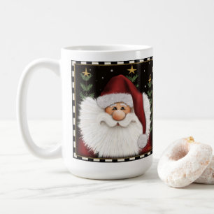 Cute Beard jultomten Helgdag Coffee Mugg