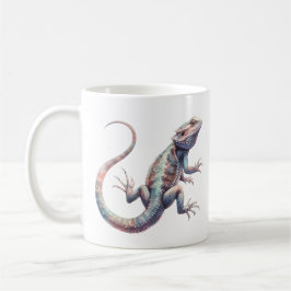 Cute Bearded Dragon Kaffemugg
