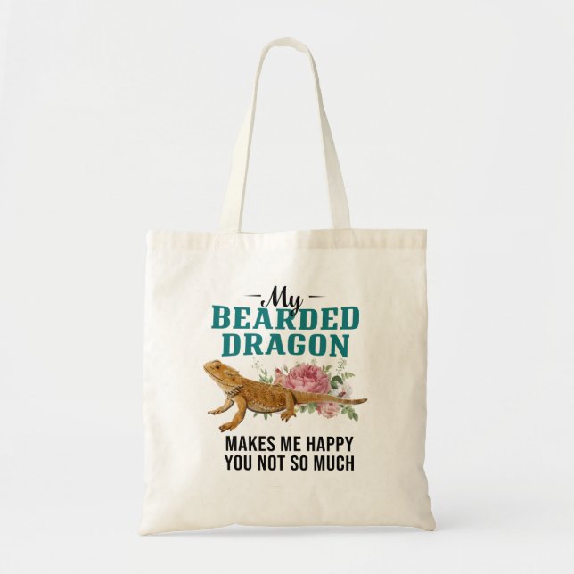 Cute Bearded Dragon Tygkasse (Framsidan)