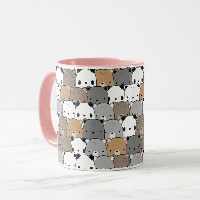Cute Bears Mugg (Framsida vänster)