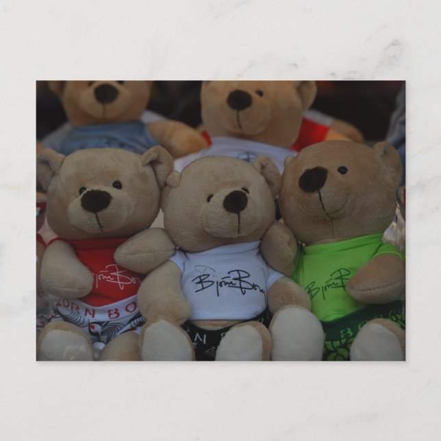 Cute Bears Vykort (Framsida)