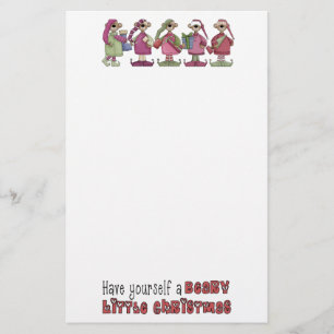 Cute Beary-julfesten Brevpapper