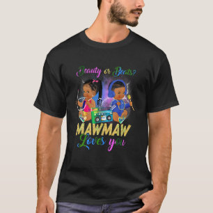 Cute Beauty eller Beat Mawmaw Kärlek Du Gender Rev T Shirt