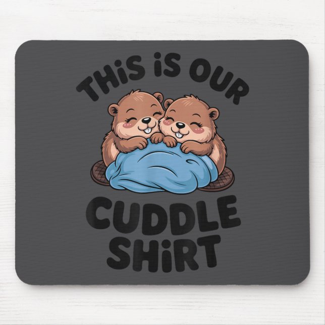 Cute Beaver Couple This Is Our Cuddle  Musmatta (Framsidan)