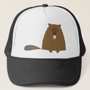 Cute Beaver Hat Keps