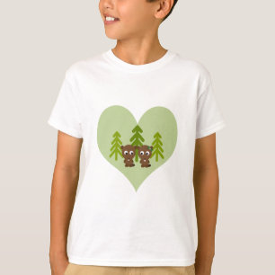 Cute Beaver Kärlek T-shirt