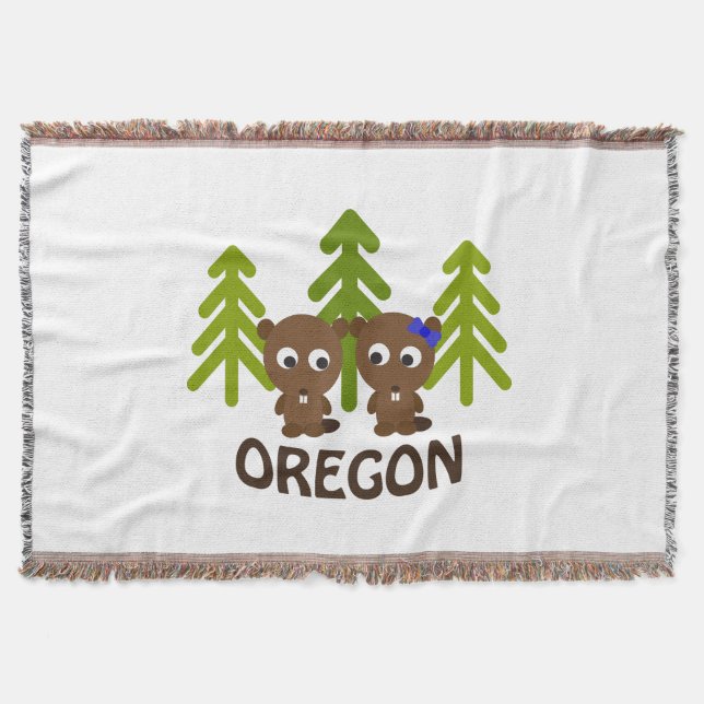 Cute Beaver par Oregon Filt (Framsidan)