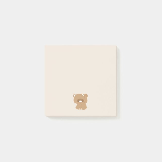 Cute Beaver par Post-it Block (Framsida)