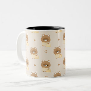 Cute Beaver Två-Tonad Mugg