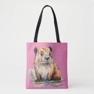 Cute Beaver Tygkasse