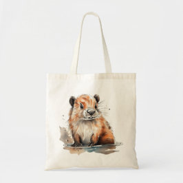 Cute Beaver Tygkasse