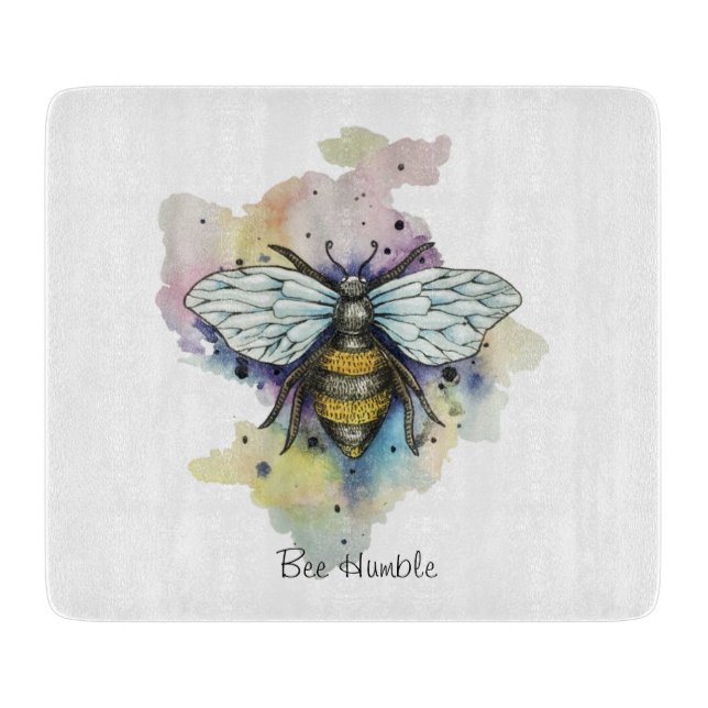 Cute Bee and Rainbow Tvättar (Framsidan)