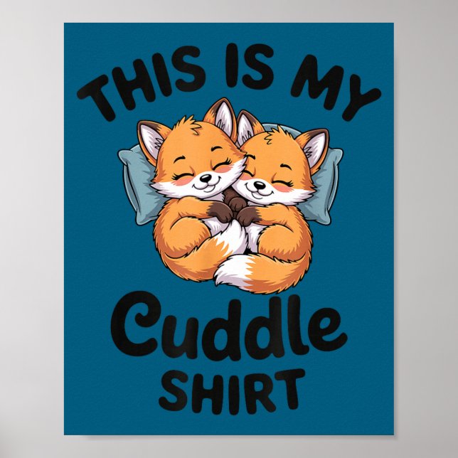 Cute Bee Couple Snuggle Cuddle  Poster (Framsidan)