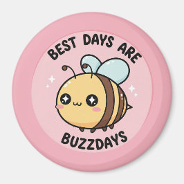 Cute Bee Fridge Magnet – Kawaii Bumblebee Decor