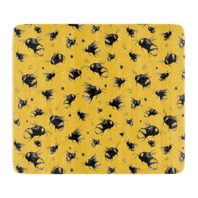 Cute Bee Gift | Köksdäck för Mamma eller henne (Framsidan)