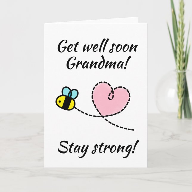Cute Bee Heart, kom snart Kort (Framsida)