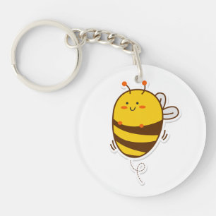 Cute Bee Kawaii Teckning