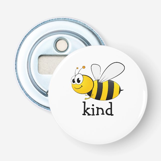 Cute Bee Kind Flasköppnare (Framsidan)