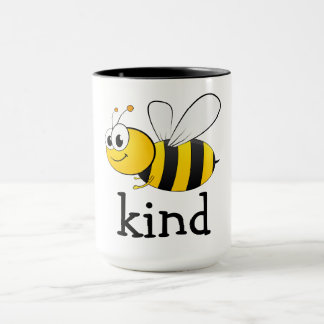 Cute Bee Kind  Mugg